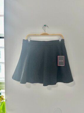 NEW Black Ibis Gray Mini Skirt Size XL